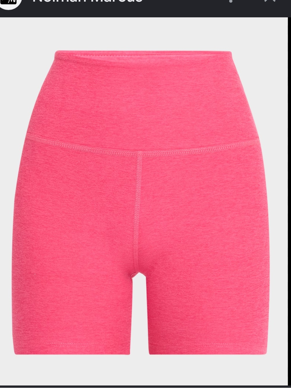 Beyond Yoga Pink High-Rise Athletic Bike Shorts